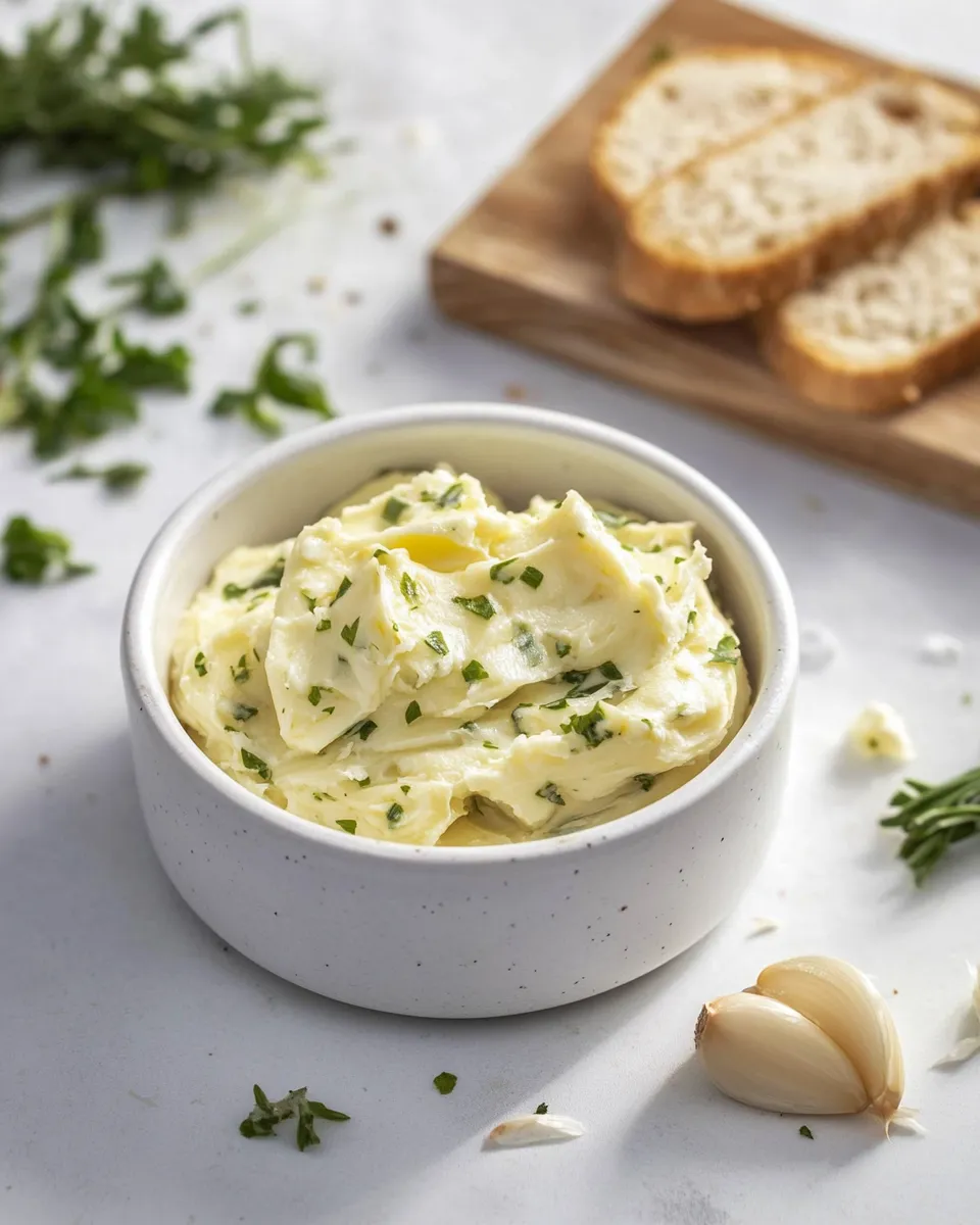Easy Roasted Garlic Butter recipe photo