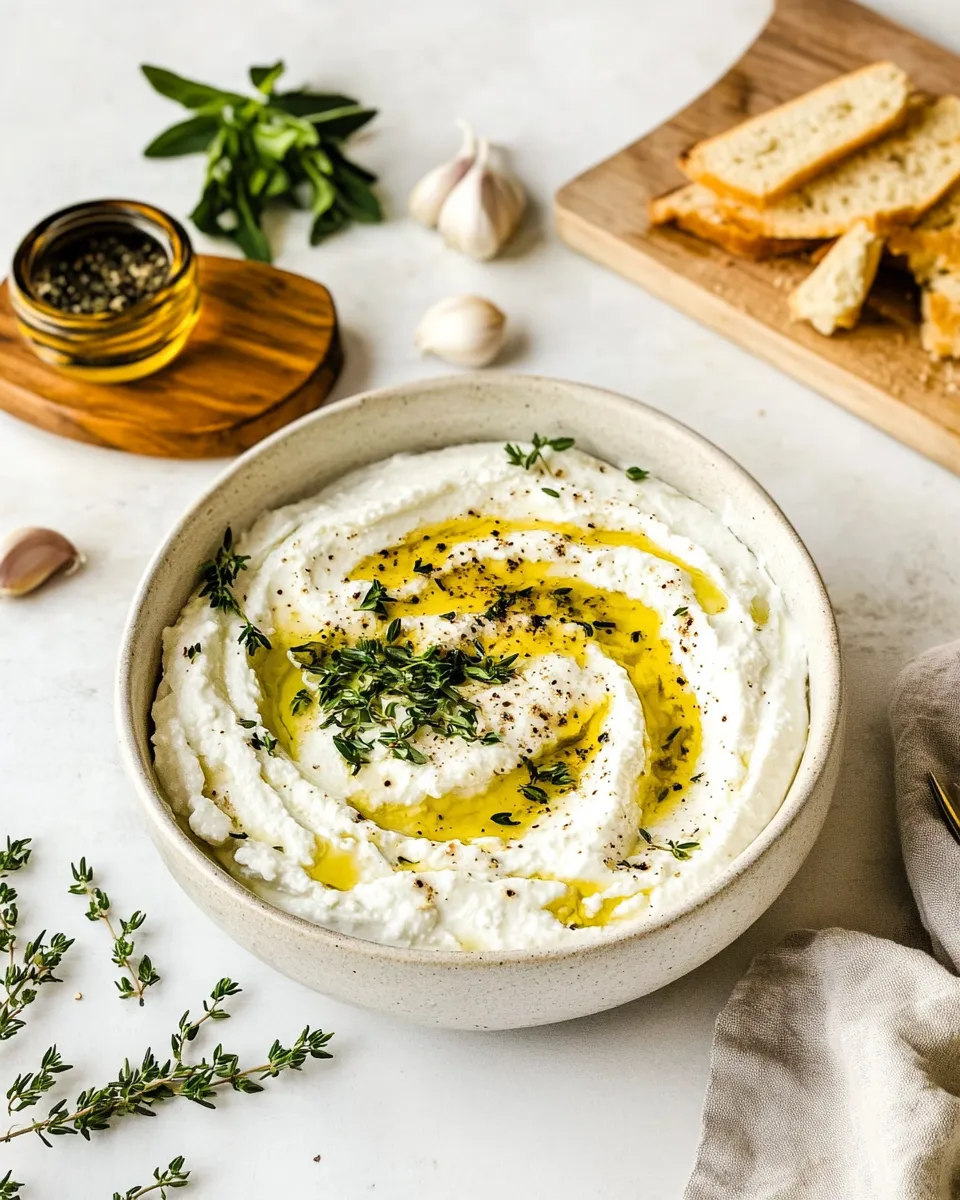 Delicious Roasted Garlic Whipped Feta image