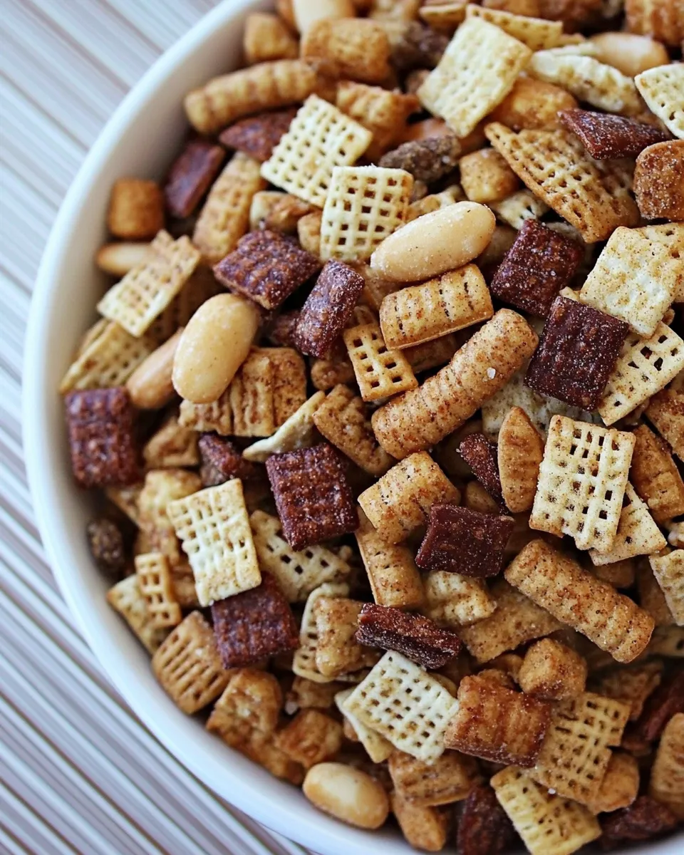 Homemade Salt n Vinegar Snack Mix photo