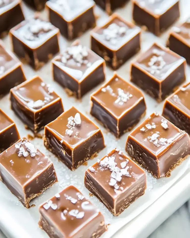 Homemade Salted Caramel Chocolate Fudge photo