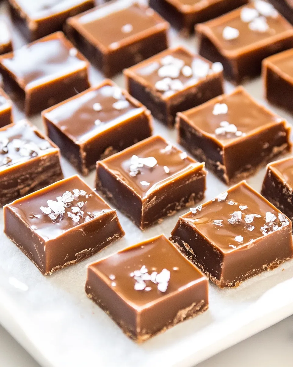 Delicious Salted Caramel Chocolate Fudge shot