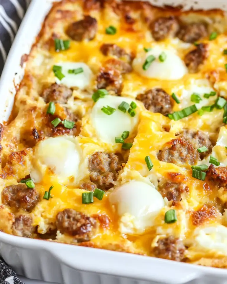 Homemade Sausage Egg Breakfast Casserole photo