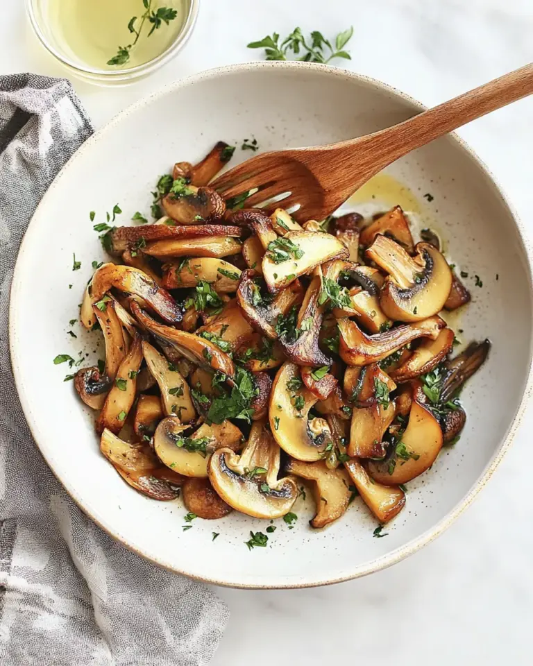 Homemade Sauteed Mushrooms photo