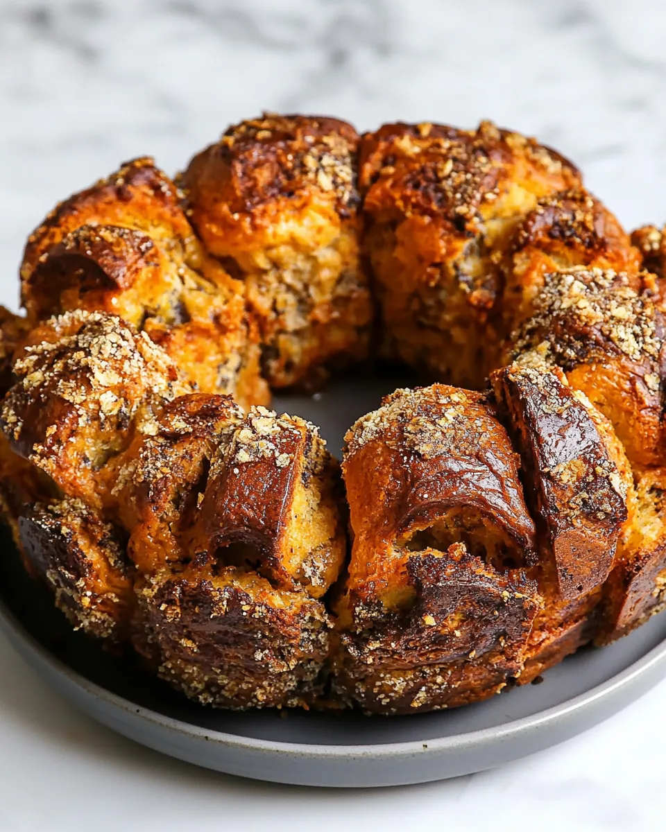 Delicious Savory Monkey Bread Recipe dish photo