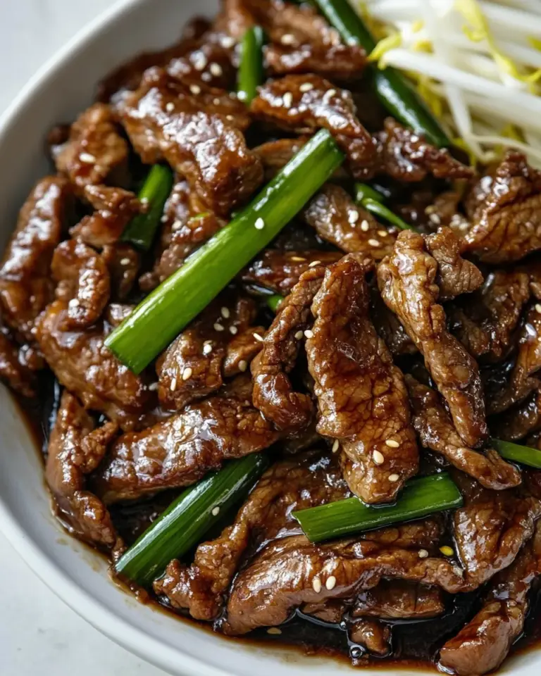 Easy Simple Mongolian Beef photo