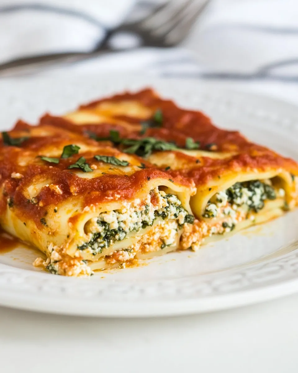 Classic Skinny Lasagna Rolls image