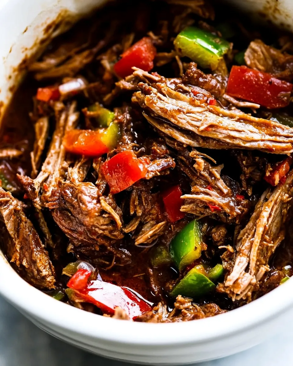 Delicious Slow Cooker Beef Carnitas Tacos image