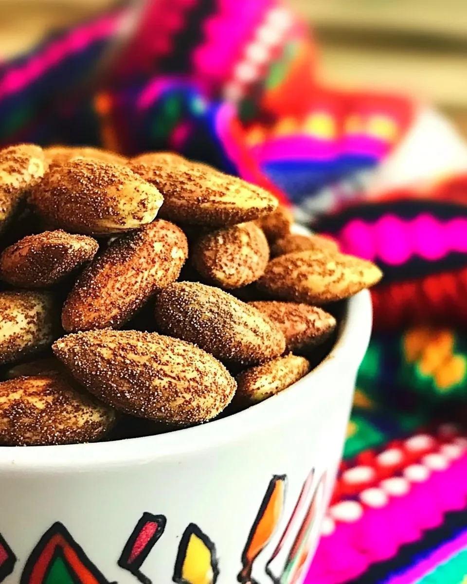 Easy Slow Cooker Mexican Spiced Almonds photo