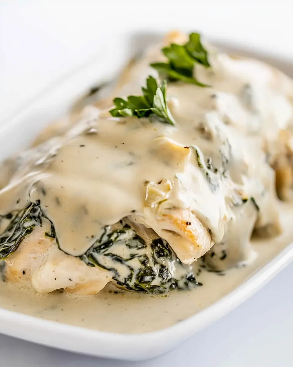 Best Slow Cooker Spinach Artichoke Chicken recipe photo