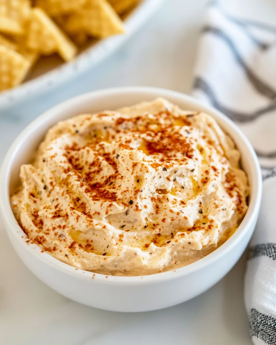 Delicious Smoked Cheese Spread shot