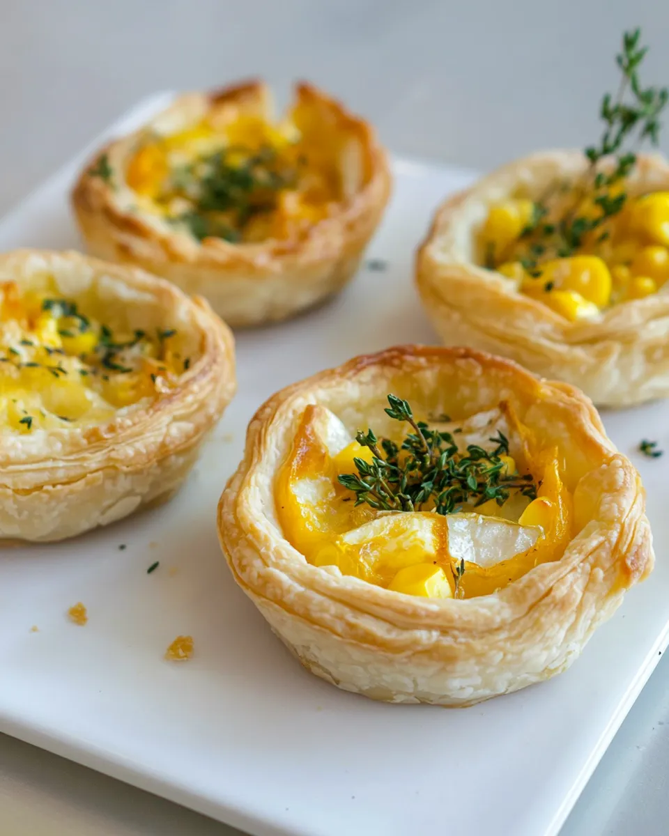 Delicious Smoked Fish and Sweetcorn Tartlets image