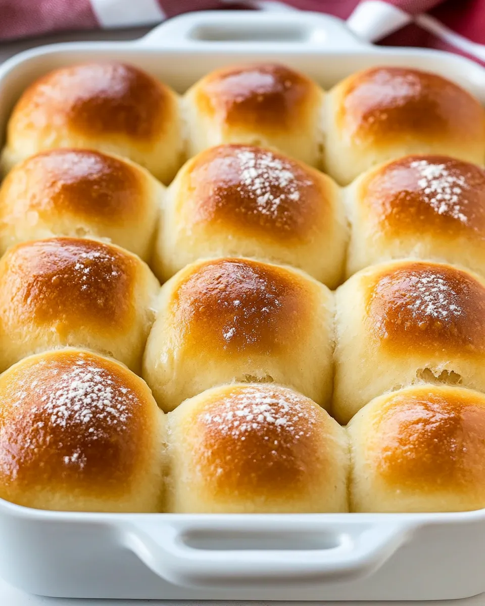 Easy Soft Dinner Rolls recipe photo