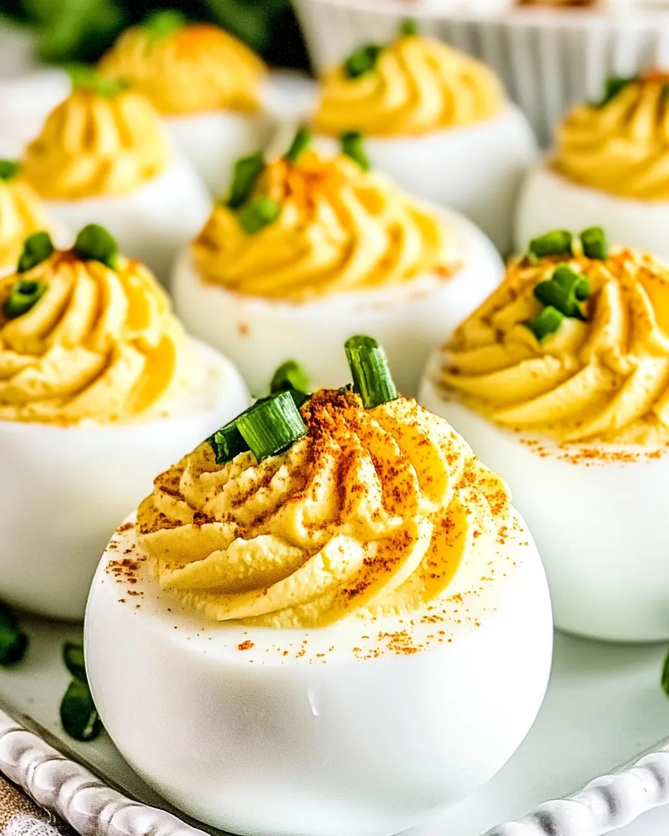 Easy Southern Deviled Eggs recipe photo