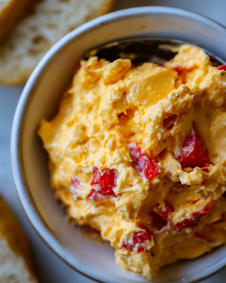 Easy Southern Pimento Cheese Recipe shot