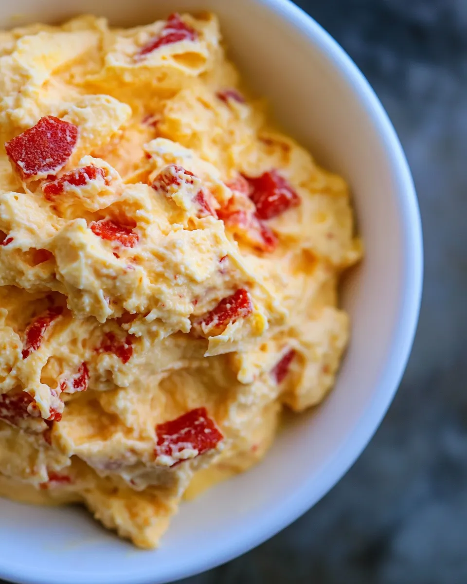 Delicious Southern Pimento Cheese Recipe dish photo