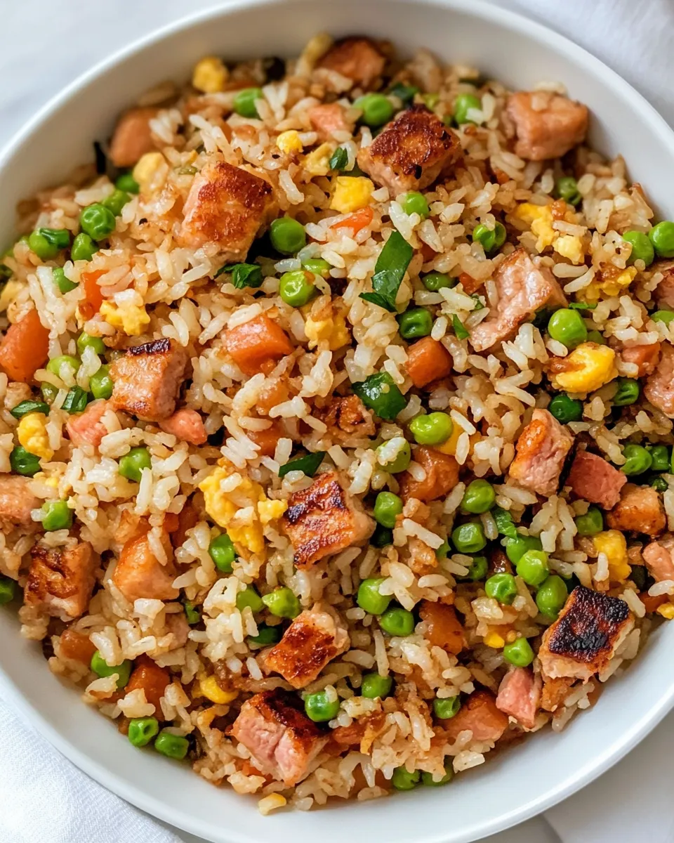 Homemade Spam Fried Rice photo