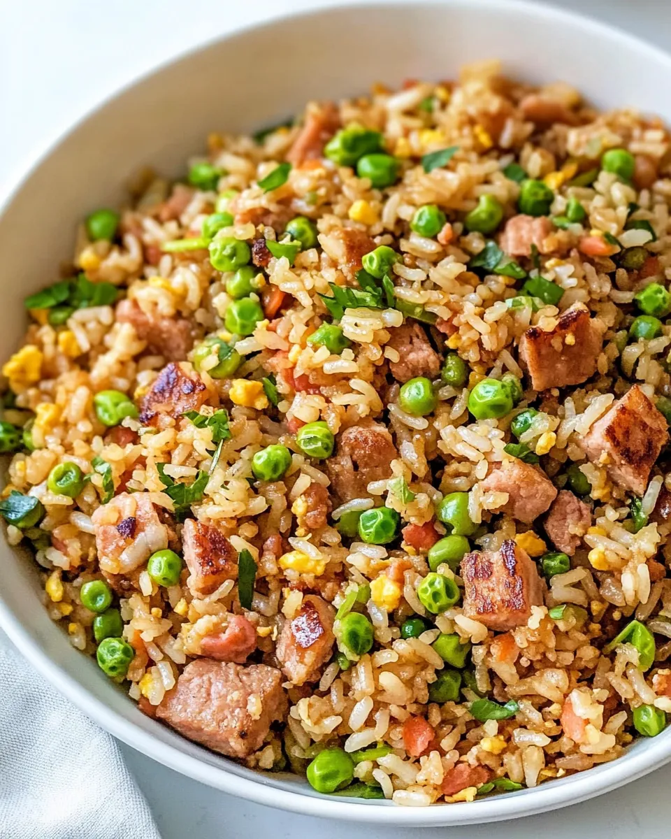 Easy Spam Fried Rice recipe photo