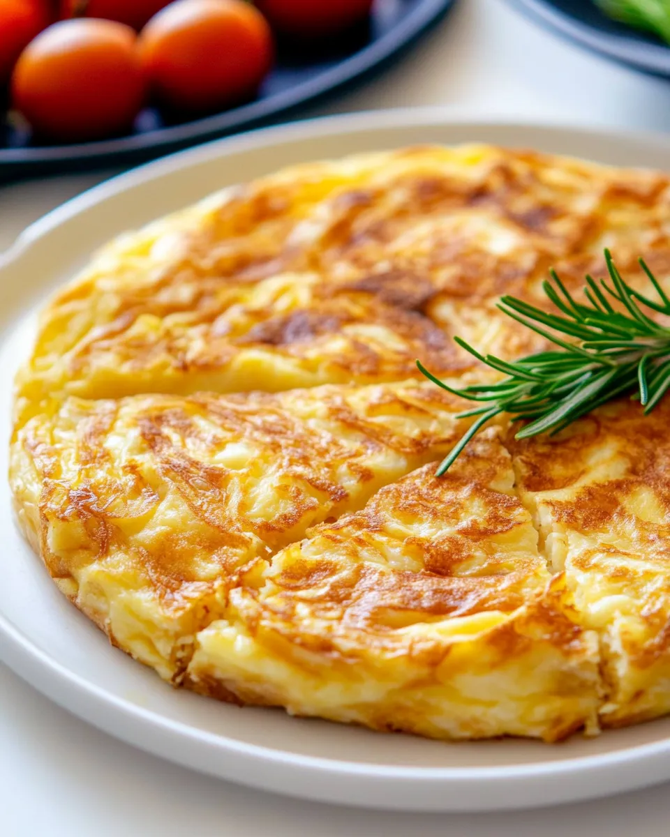 Delicious Spanish Omelette (Spanish Tortilla) image