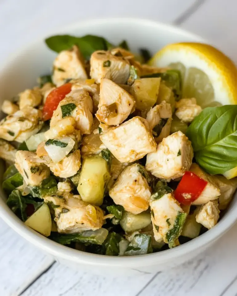 Homemade Spicy Chicken Salad with Ginger and Lemon recipe photo