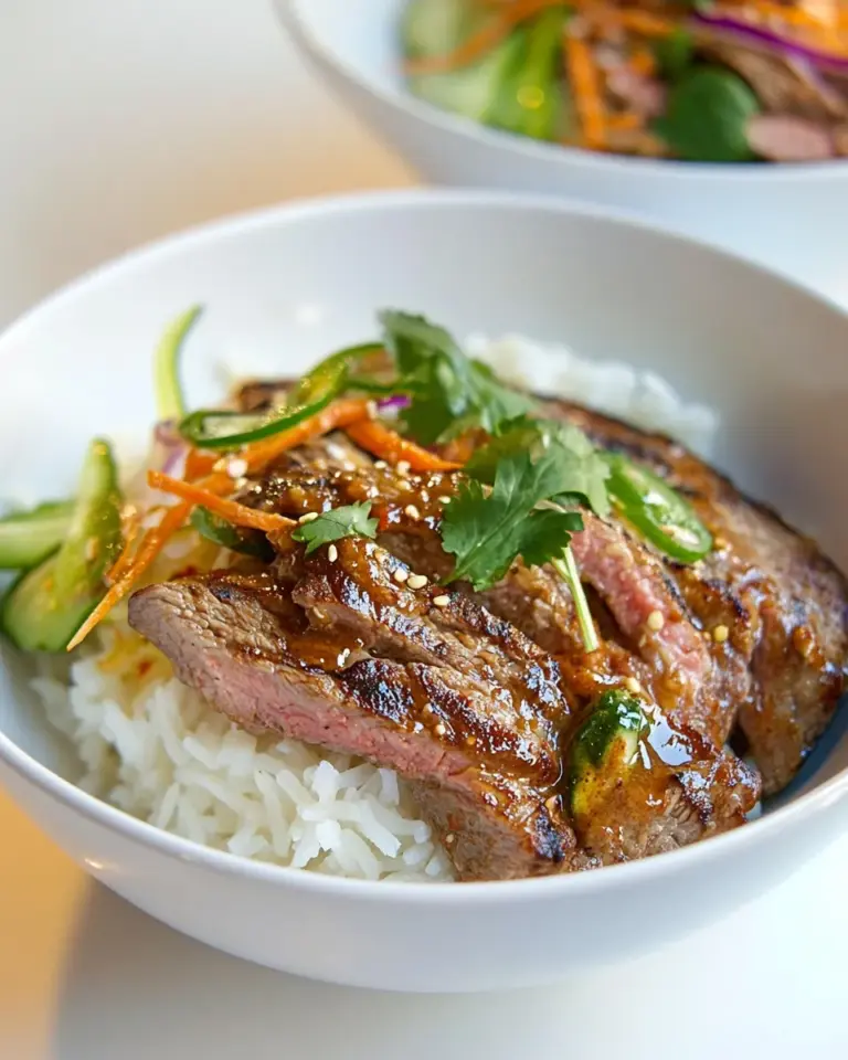 Homemade Spicy Thai Steak photo