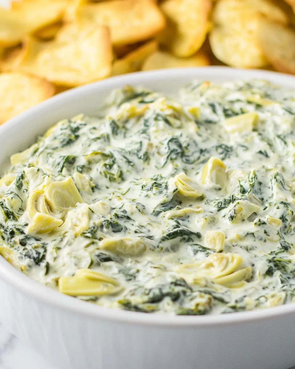 Classic Spinach Artichoke Dip Recipe image