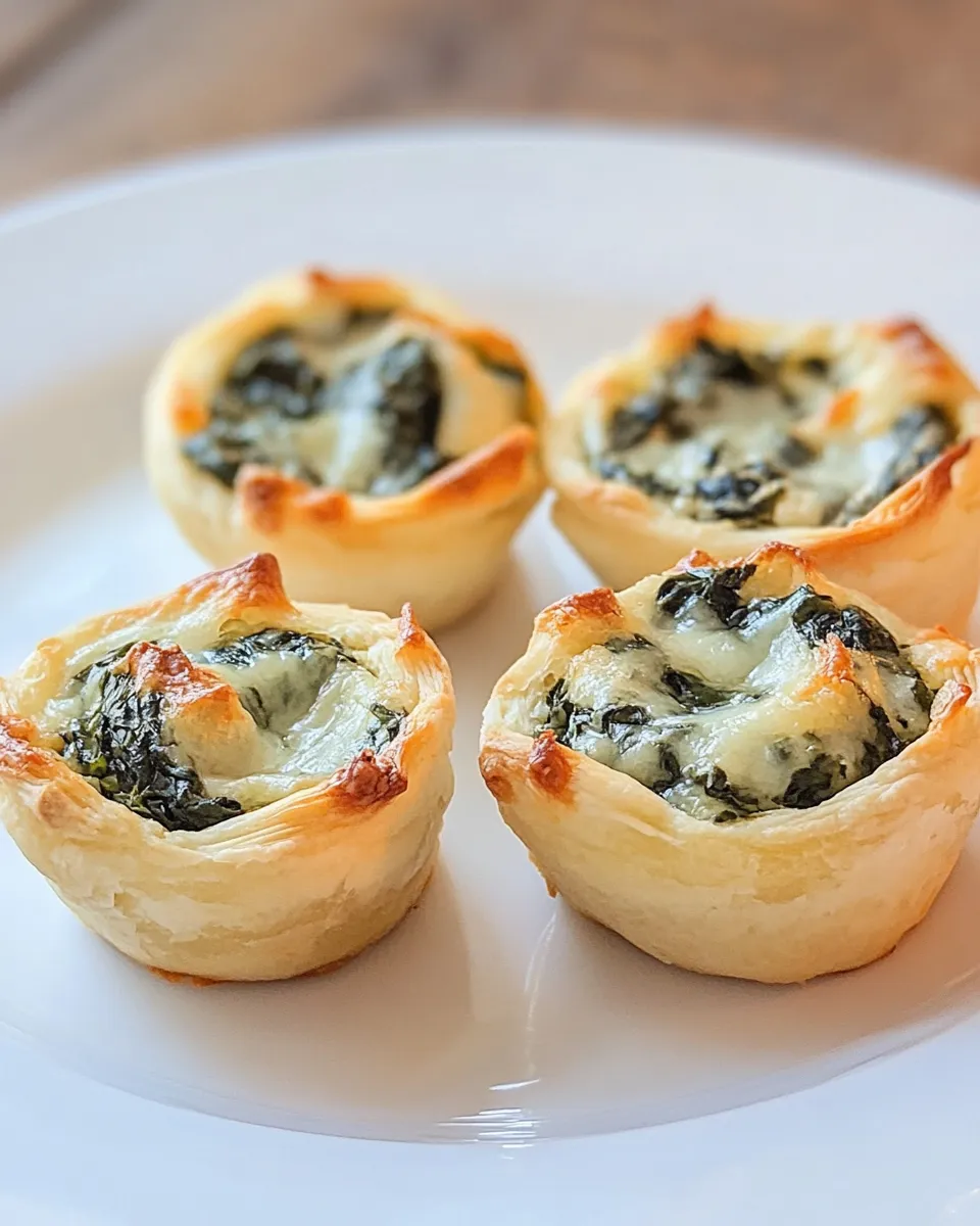 Homemade Spinach Dip Bites photo