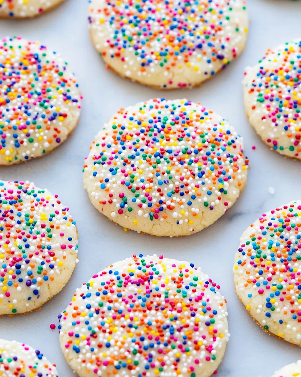 Homemade Sprinkle Cookies photo