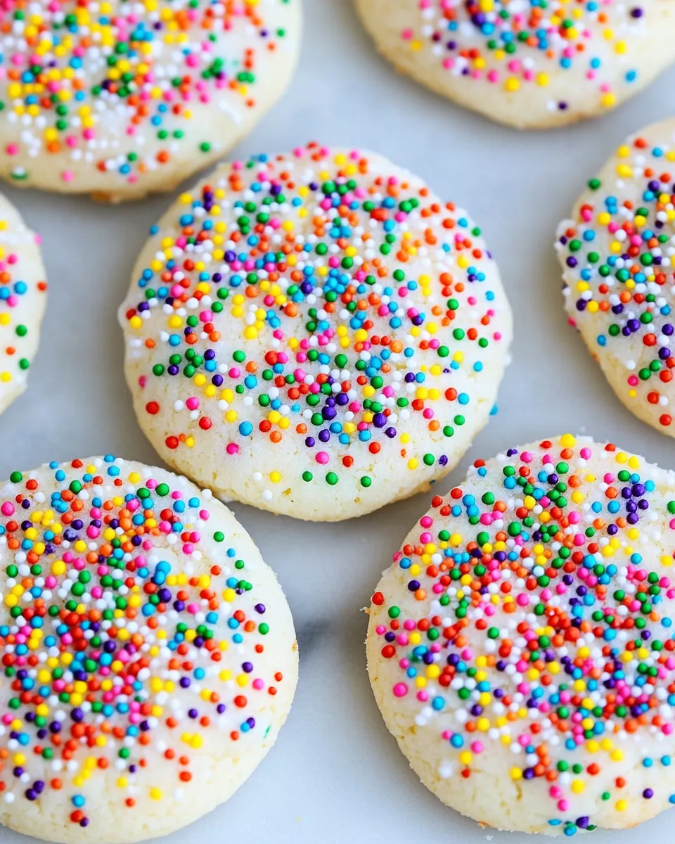Classic Sprinkle Cookies image