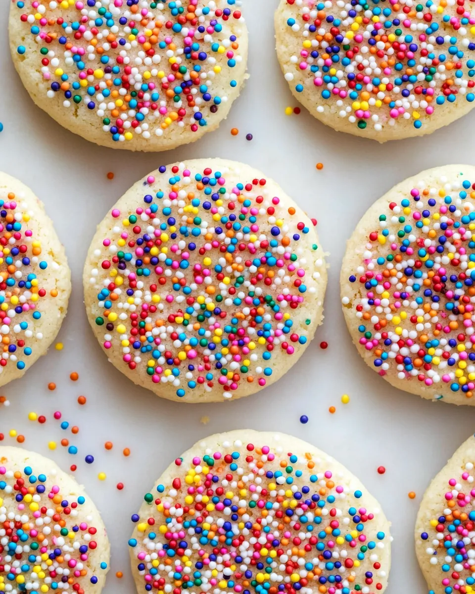 Delicious Sprinkle Cookies shot