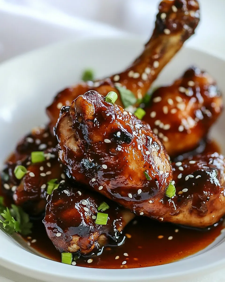 Classic Sticky Chicken Drumsticks image