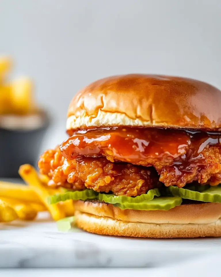Easy Sticky Sweet Chili Fried Chicken Sandwiches photo