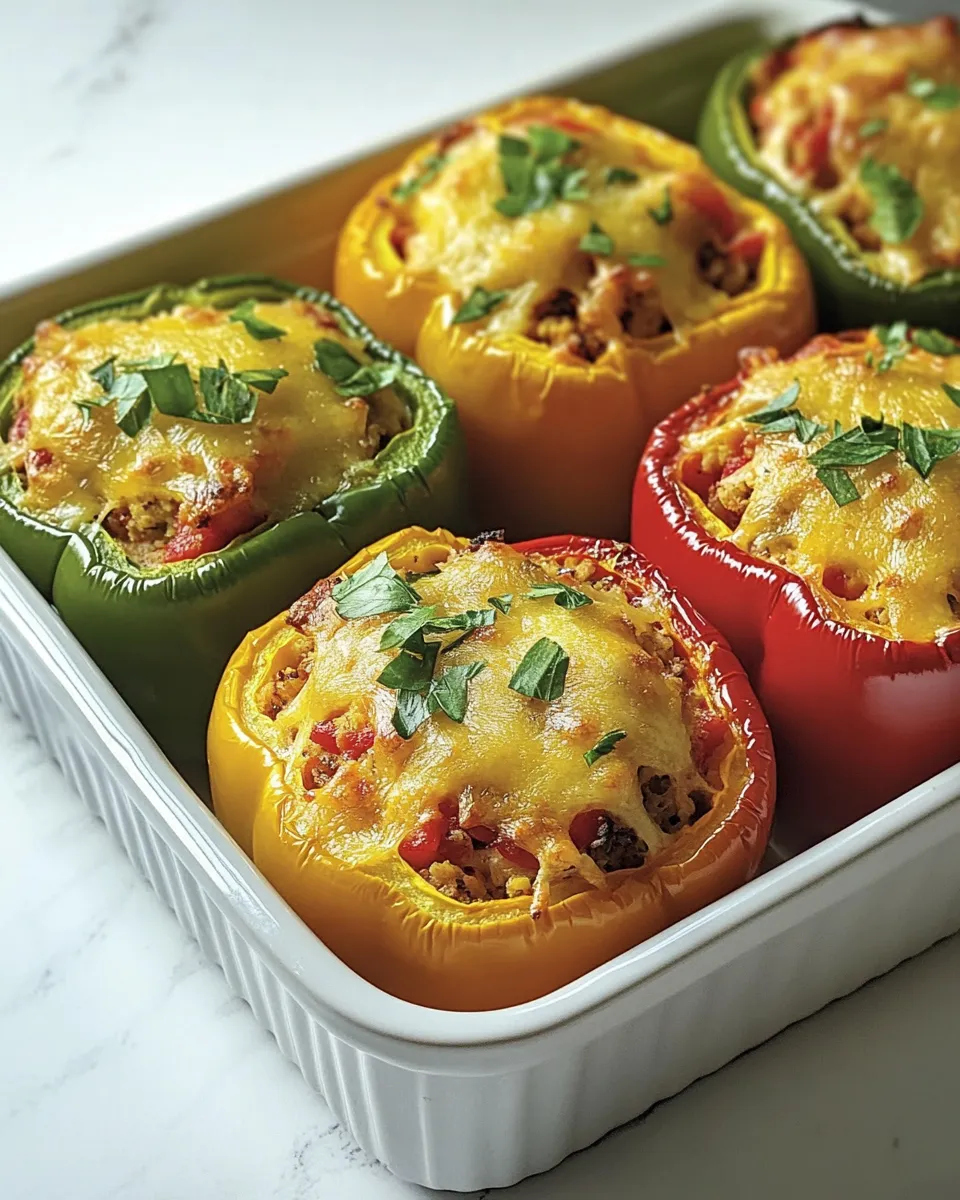 Homemade Stuffed Peppers Recipe photo