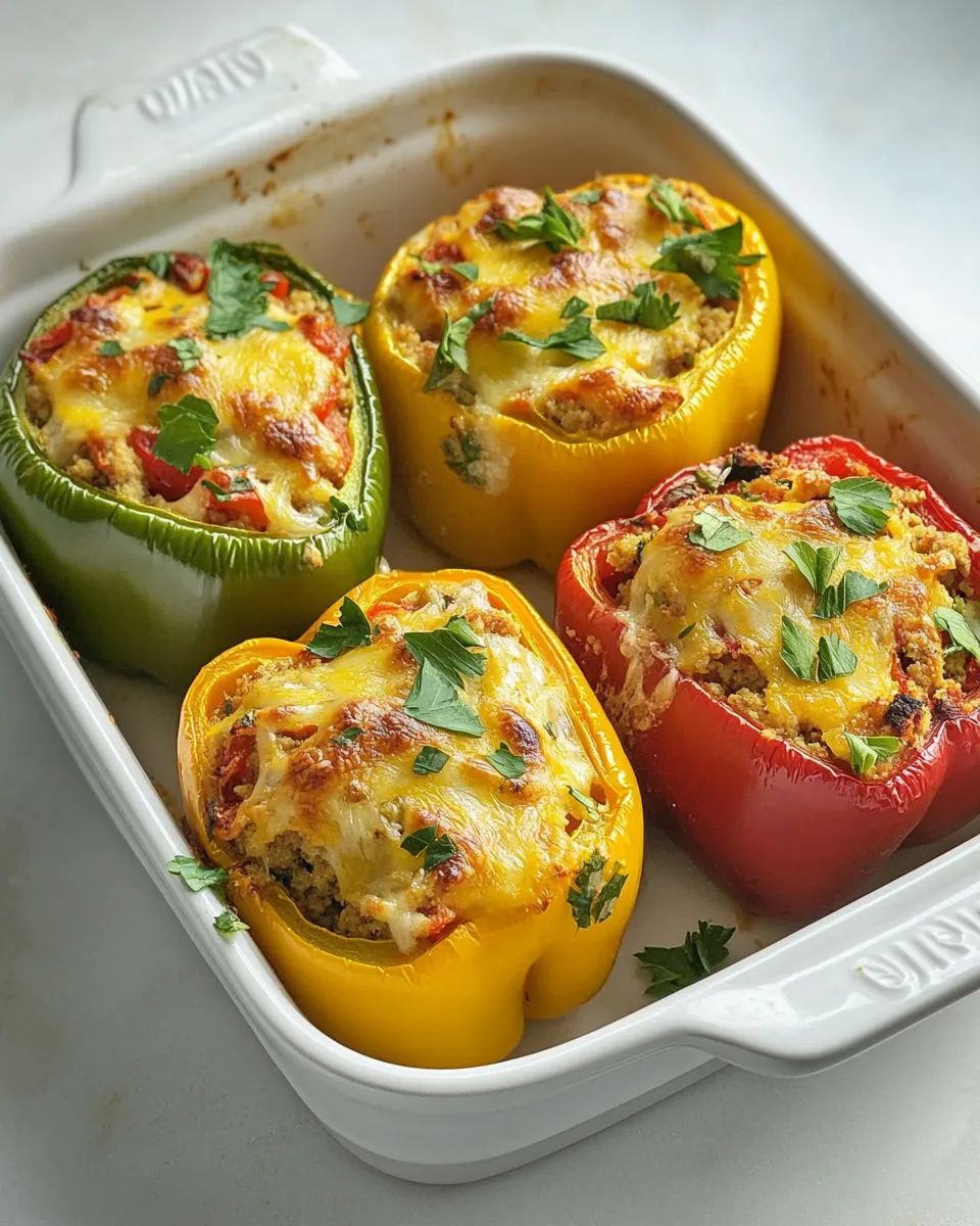 Easy Stuffed Peppers Recipe shot
