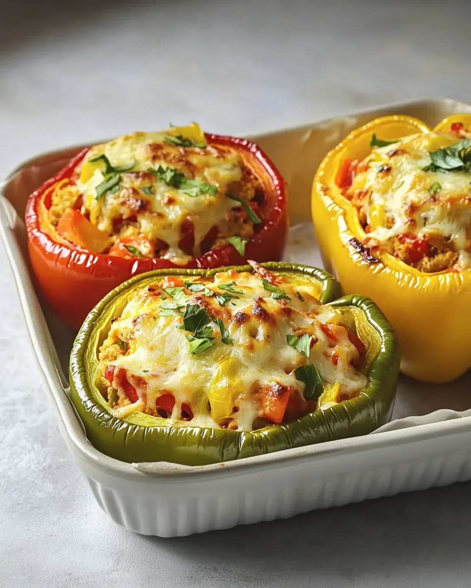 Delicious Stuffed Peppers Recipe dish photo