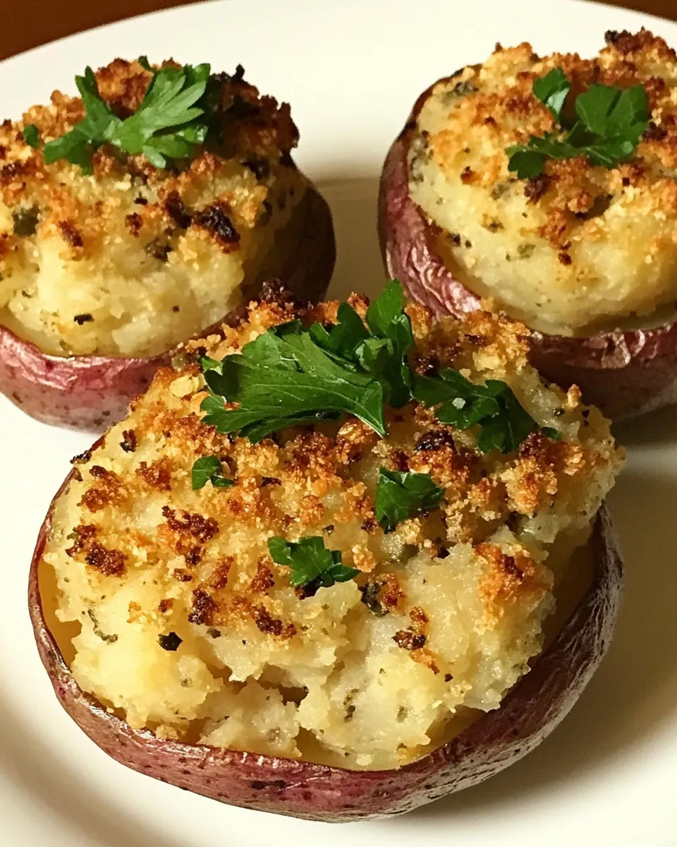 Homemade Stuffed Red Bliss Potatoes photo