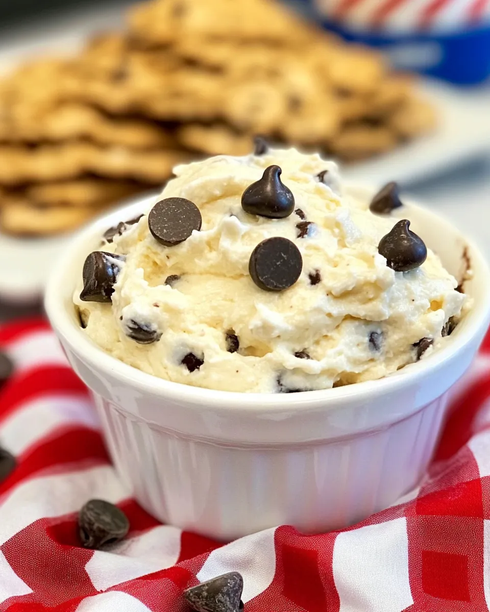 Delicious Sugar Free Chocolate Chip Dip With Cream Cheese recipe photo