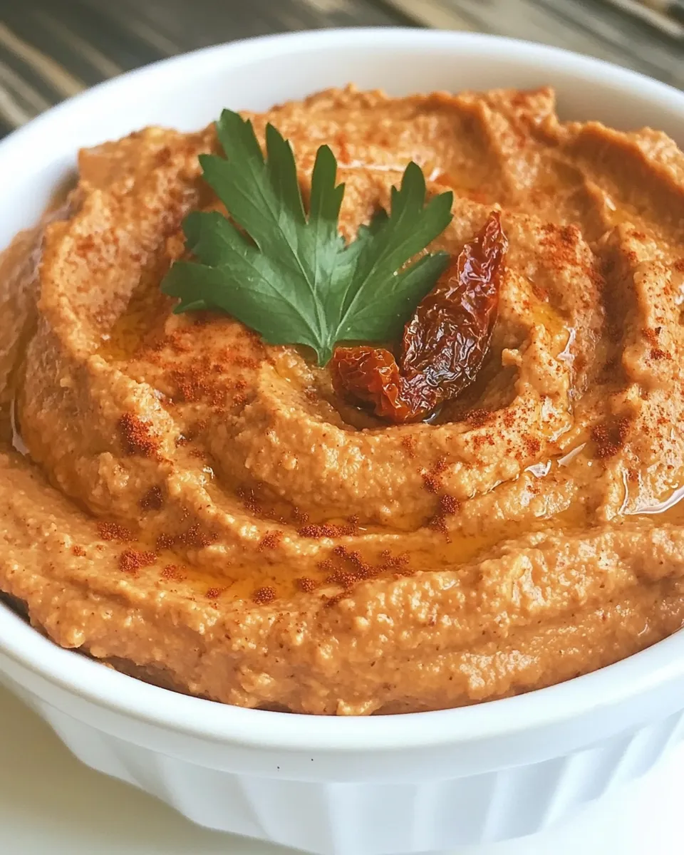 Classic Sun-Dried Tomato Hummus image