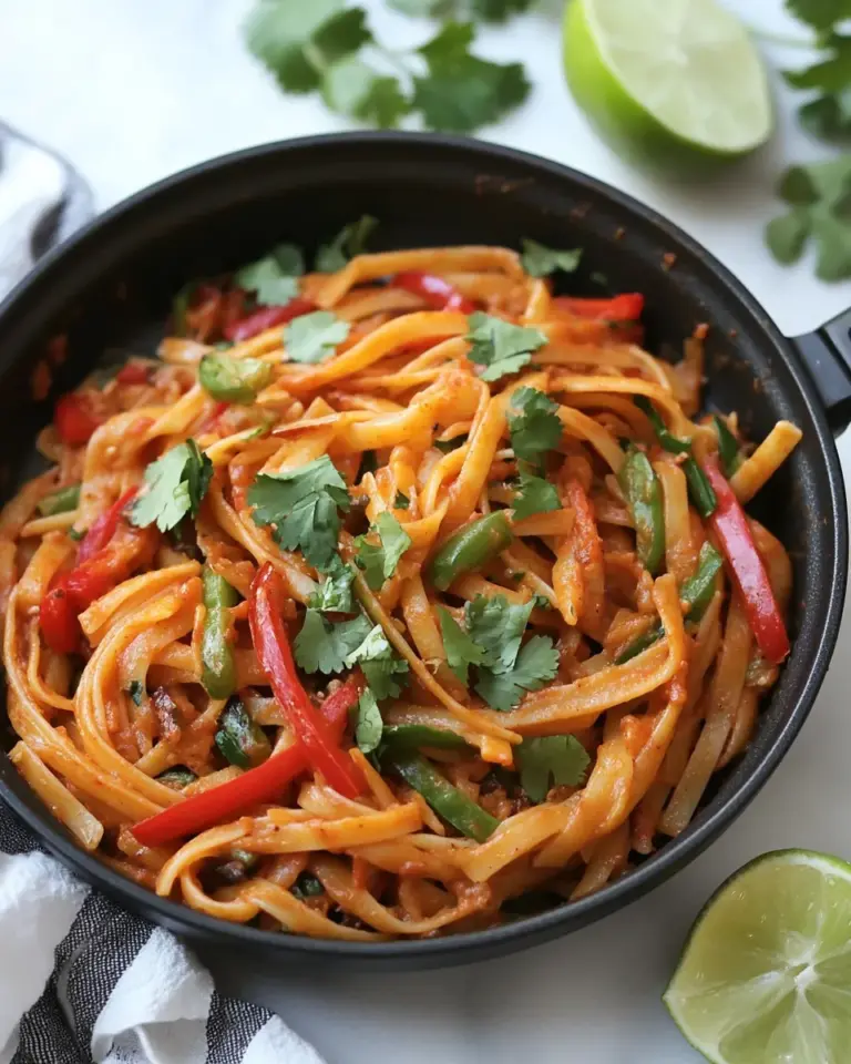 Homemade Sunday Suppers: One-Pan Veggie Fajita Pasta photo