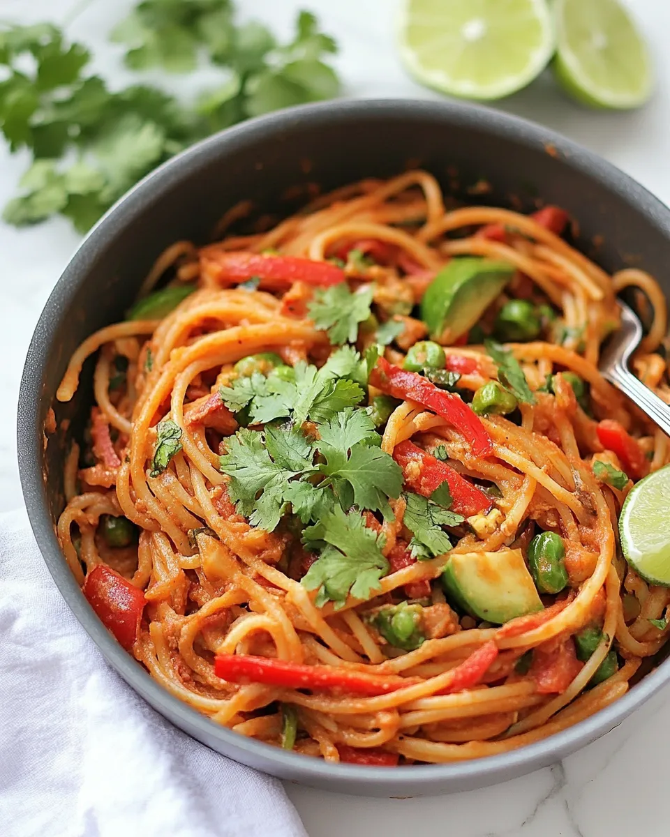 Easy Sunday Suppers: One-Pan Veggie Fajita Pasta image