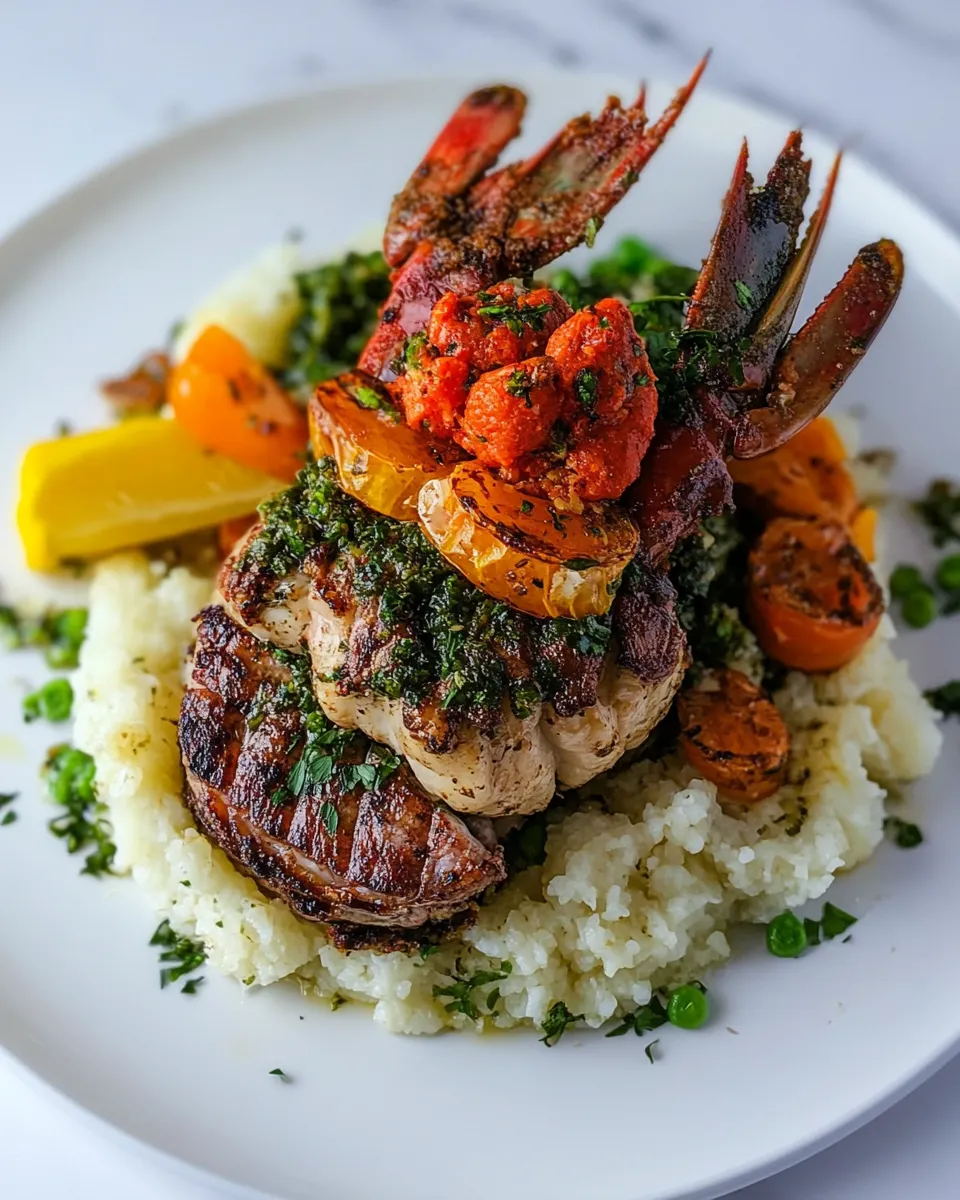 Homemade Surf And Turf photo