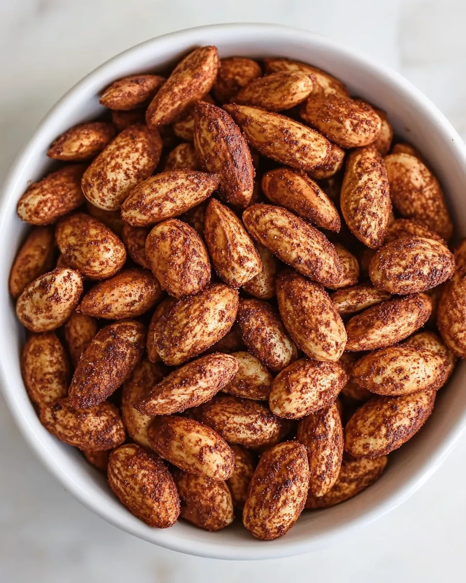 Easy Sweet And Spicy Toasted Almonds shot