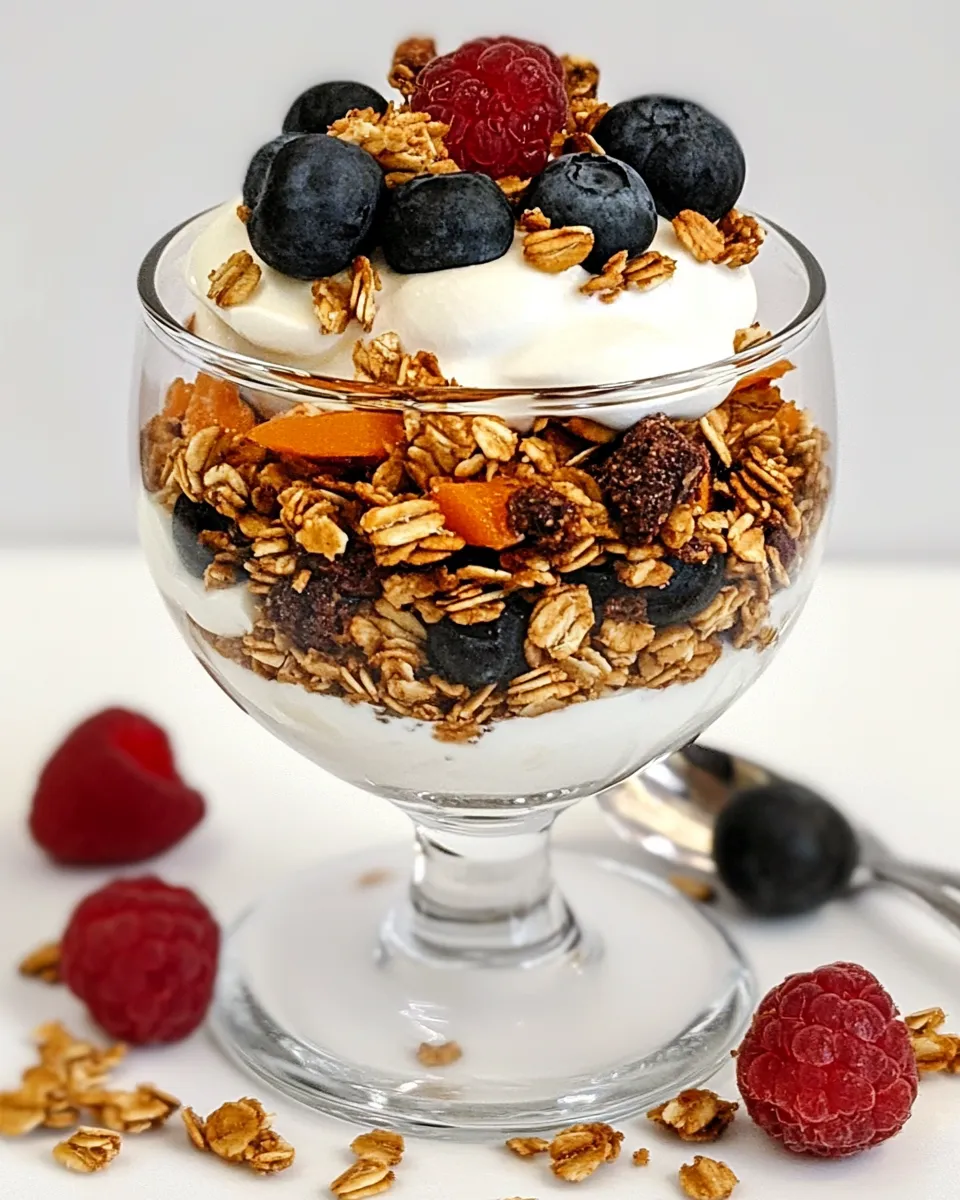 Homemade Sweet and Savory Parfait photo