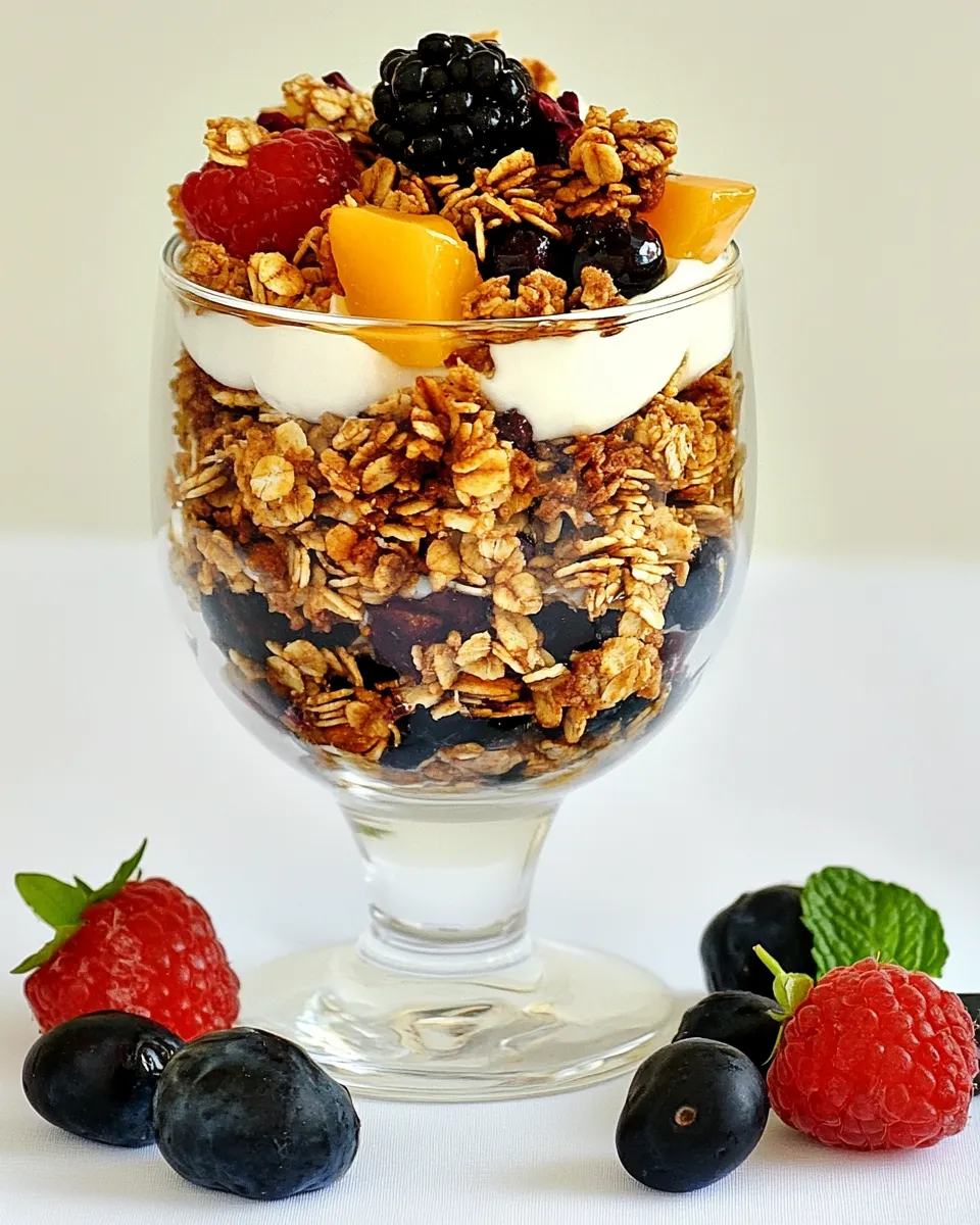 Easy Sweet and Savory Parfait recipe photo
