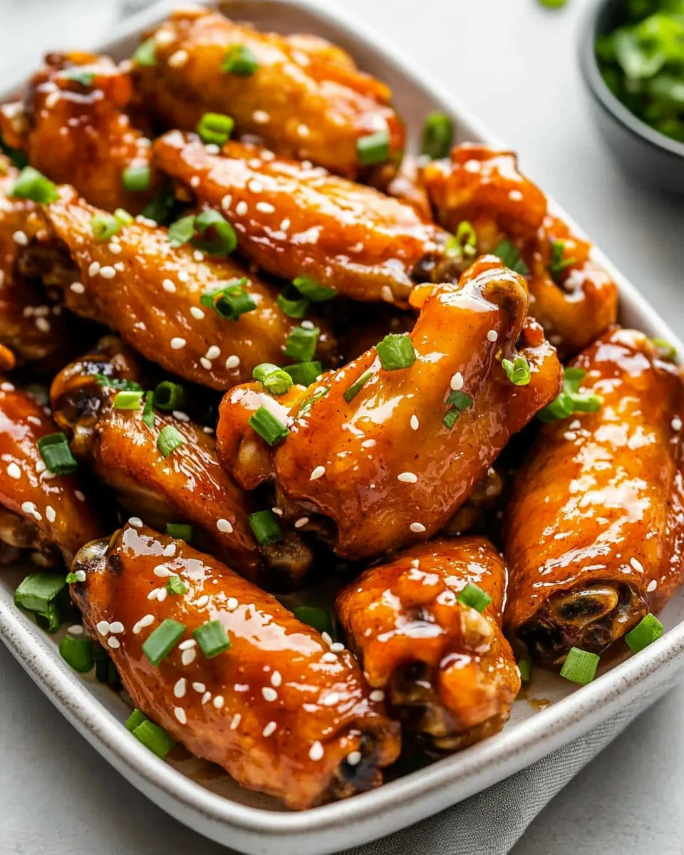 Easy Sweet and Sour Wings recipe photo