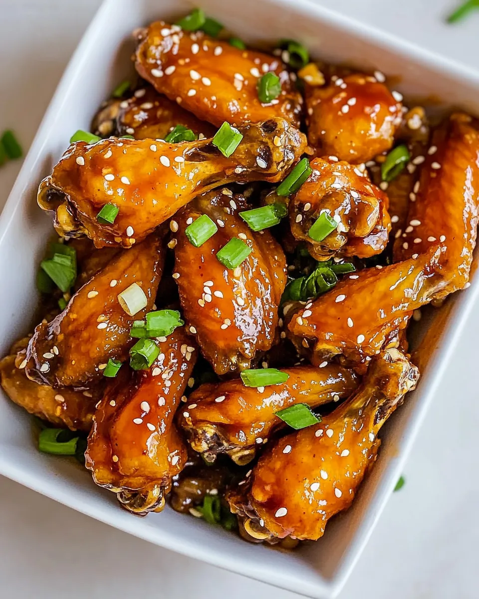 Delicious Sweet and Sour Wings dish photo