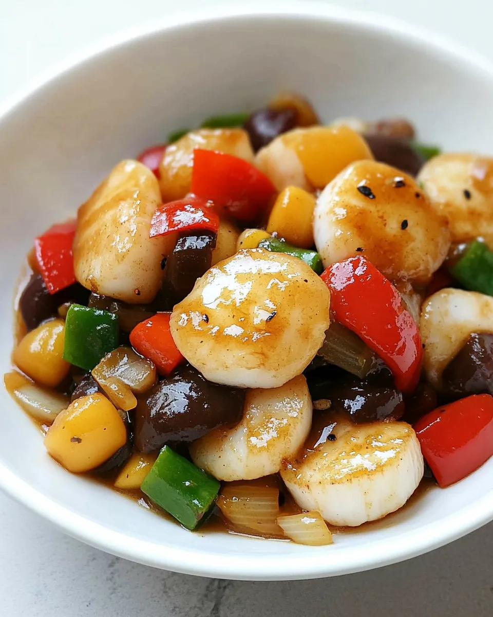 Classic Szechuan Scallops image