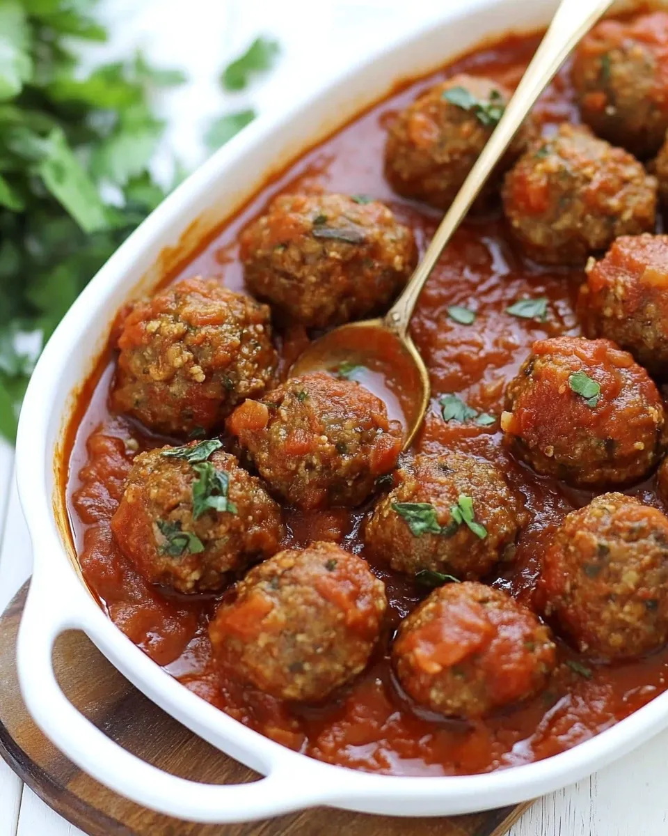 Easy TVP Meatballs recipe photo