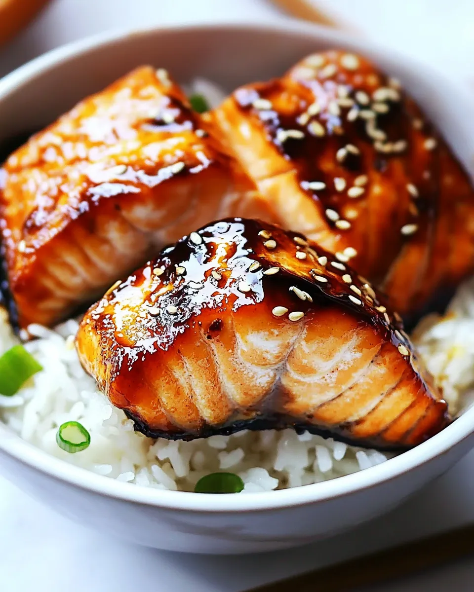 Homemade Teriyaki Salmon photo