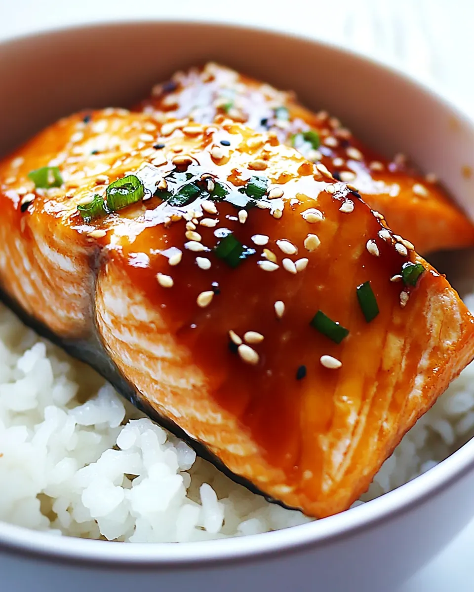 Delicious Teriyaki Salmon image