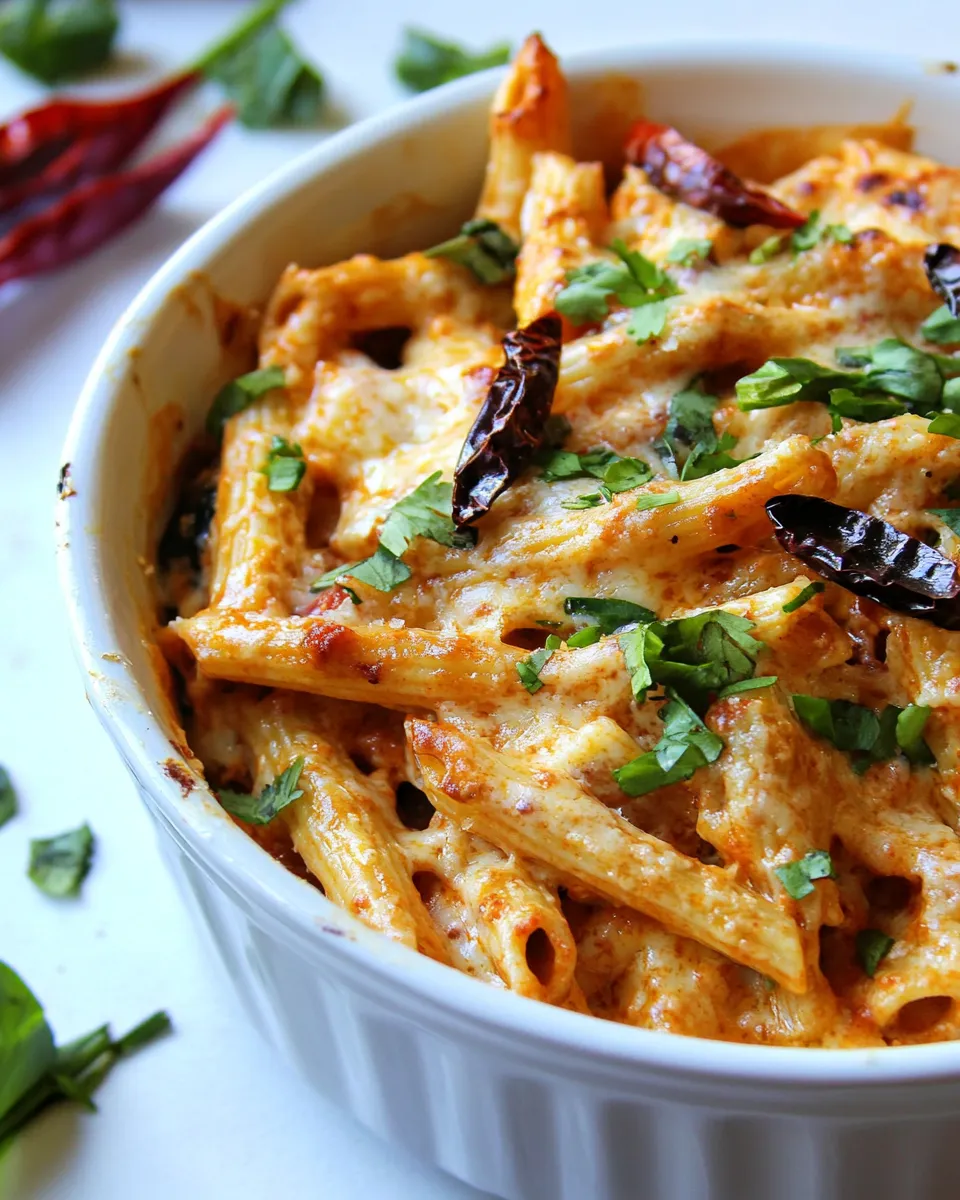 Easy TexMex Roasted Red Pepper Pasta recipe photo